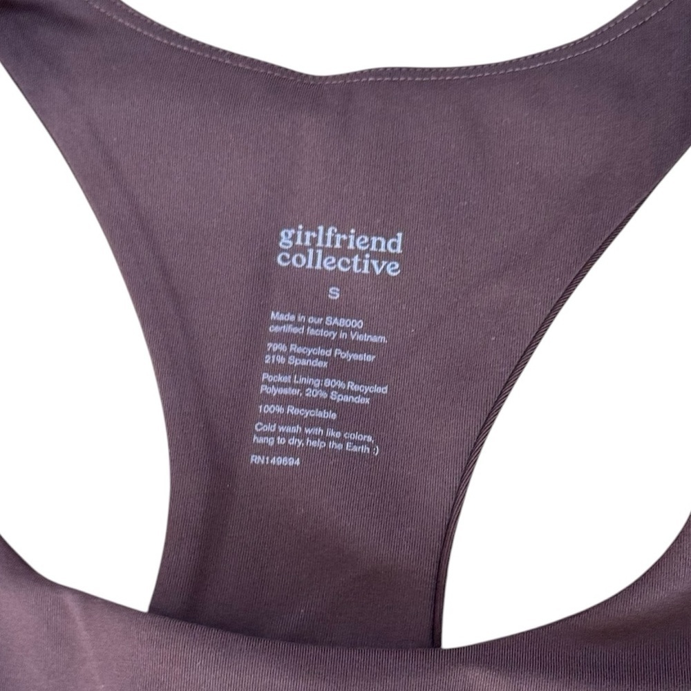 NWT Girlfriend Collective Storm Brown Paloma Racer
Back dress - Picture 6 of 7